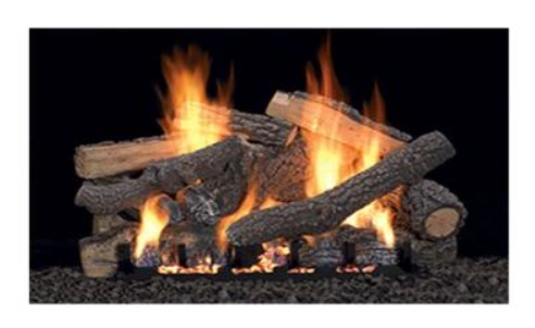 wmh 24 inch pondersa 13 piece gas log set