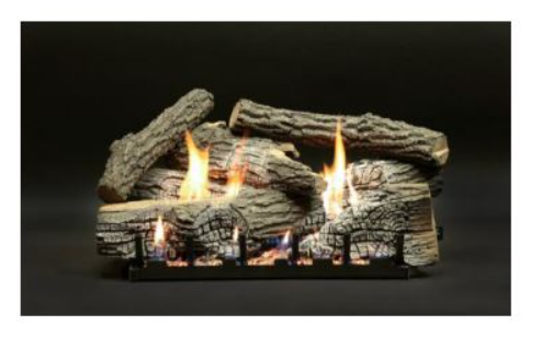 WMH 24 inch Super Stacked Wildwood 7-Piece Refractory Log Set