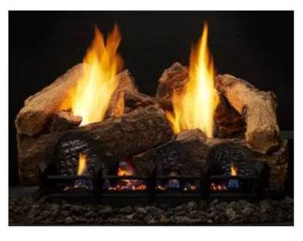 Monessen 24 inch Berkley Oak 7-Piece Refractory Log Set - BO24-R